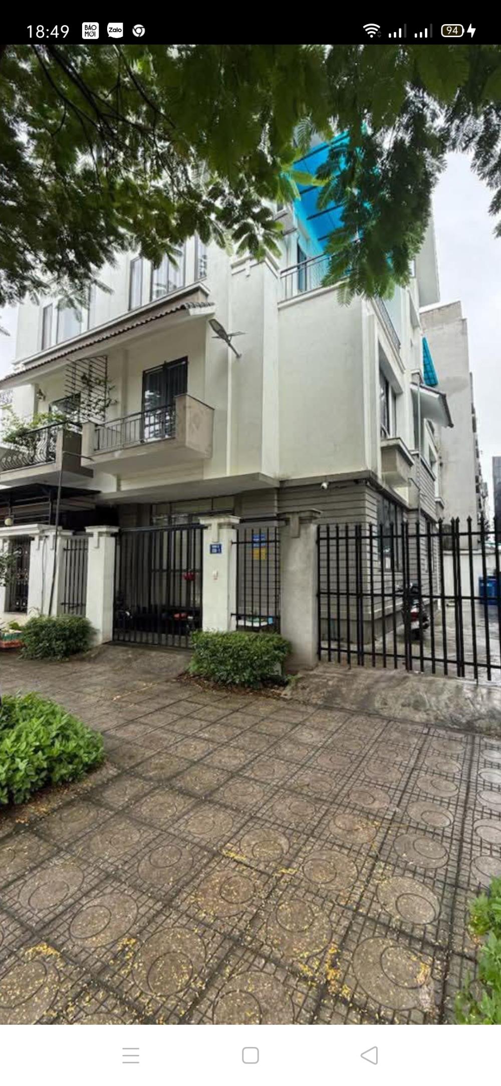 Biệt thự song lập Geleximco 144m2, 4 tầng, mặt phố Hà Đông, kinh doanh đa dạng, 34.89 tỷ