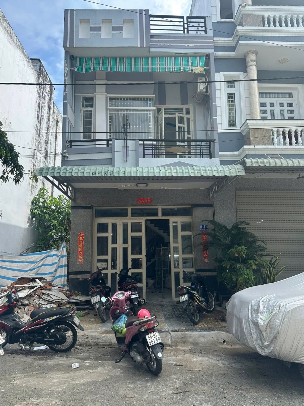 Nhà trệt lầu cho thuê, mặt tiền B16 KDC 91B, kinh doanh đa ngành, giá 10 triệu/tháng