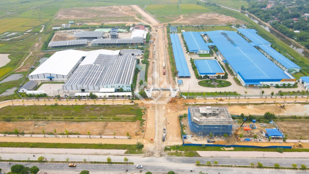 Bán đất KCN Ez.Park Hà Tĩnh I: 55 USD/m², tách lô từ 0.45 ha, vị trí đắc địa, hạ tầng đồng bộ