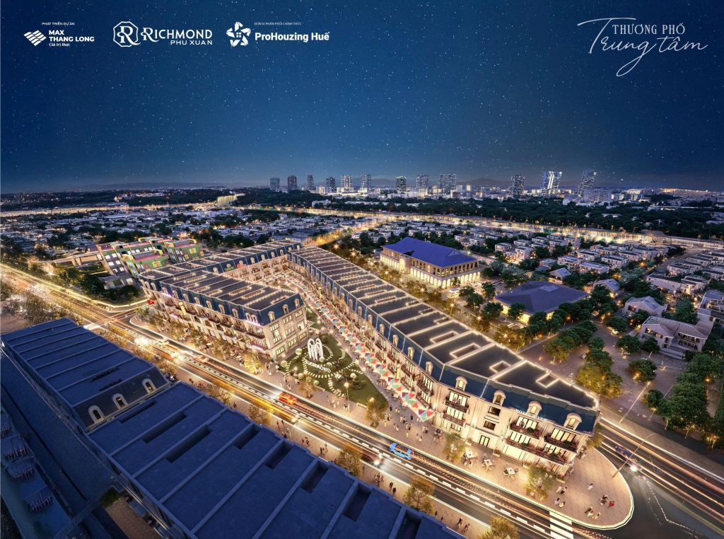 Shophouse mặt tiền Nguyễn Lộ Trạch, đối diện Chợ Cống Mới - Chỉ 50 triệu giữ chỗ