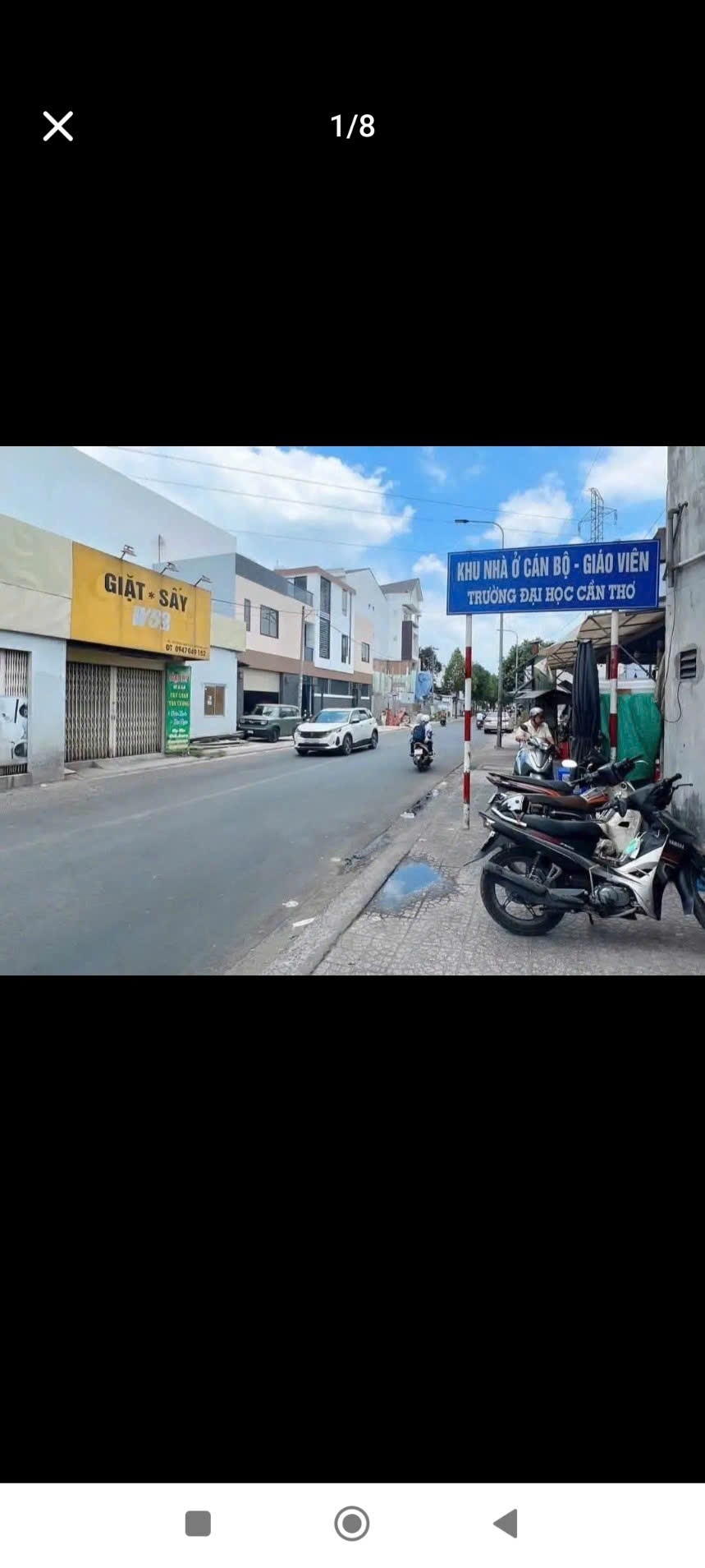 Cho thuê nhà mặt tiền 5x20m khu GV ĐH Cần Thơ, kinh doanh/ở, giá 11tr