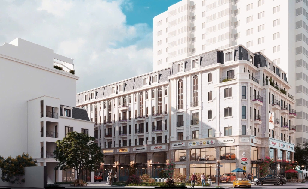 Liền kề The Heritage Láng Hạ: 121m2, 7 tầng, vị trí vàng Ba Đình